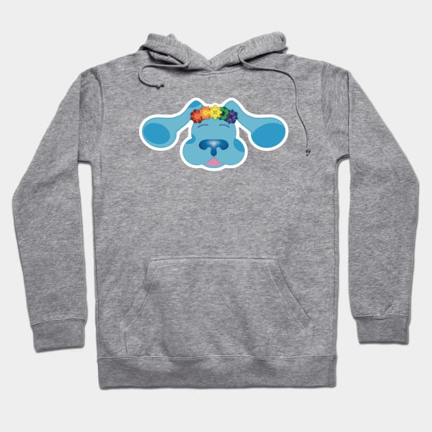 Blues Clues Pride Crown Hoodie by CyR Design Shop